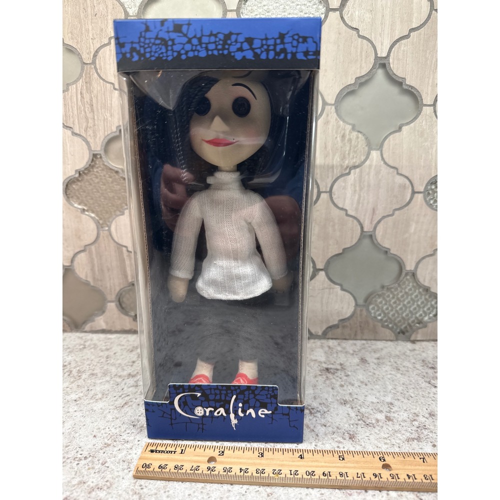 NECA Coraline Other Mother Button Eye Doll Prop Replica LAIKA Figure NEW RARE
